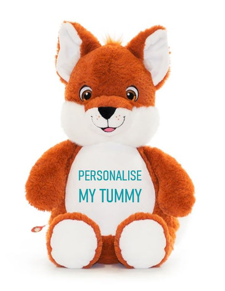 Personalised Teddy Bear - Fox did it