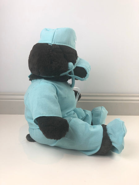Doctor/Nurse Personalised Teddy -  AUBURN 43CM - Teddie & Lane