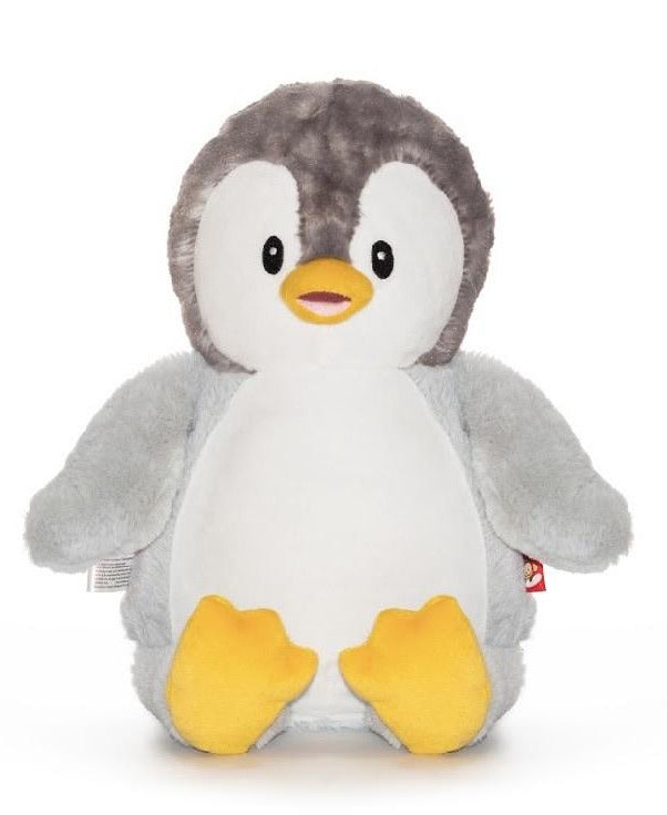 Personalised Teddy Bear - Penguin Grey