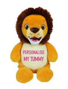 Personalised Teddy Bear - Sig The Lion Cubbie